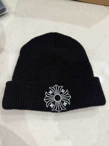 クロムハーツ CHROME HEARTS ■ 【CH PLUS BEANIE 】 Chrome Hearts Plus Cross Black Beanie |