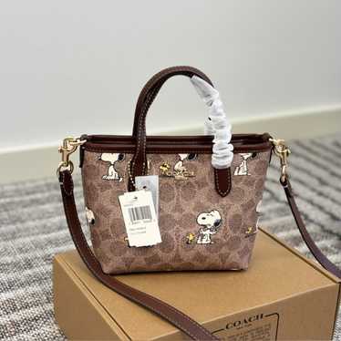 Snoopy mini tote bag - Gem