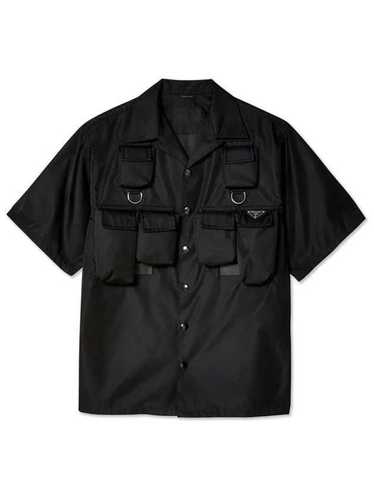 シャツ　プラダ 中古】プラダ PRADA オーバーサイズ オーガニック デニムシャツ