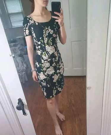存在感絶大【Dolce & Gabbana】Cherry ジャージースカート Dolce & Gabbana Cherry Print Stretch Silk Sheath Dress In