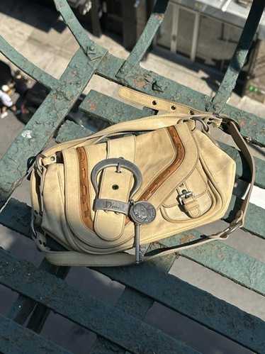 バッグ galliano John Galliano Shoulder Bag: Embellished Leather