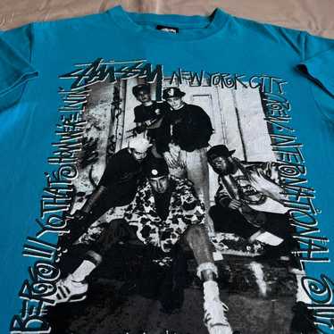 old stussy tシャツ beastie boys Stussy X Josh Cheuse Beastie Boys T-Shirt Hip Hop– VNTG Shop