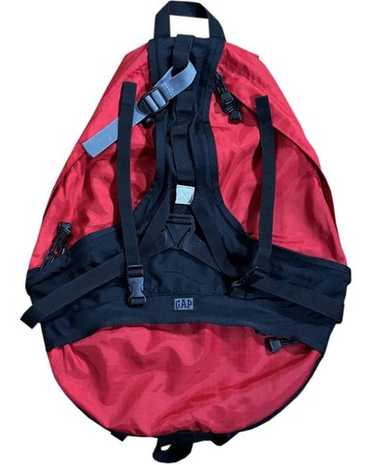 バッグ 90s OLD GAP 6Pocket nylon back pack USED】90'S-00'S OLD GAP BODY BAG | KONBINI