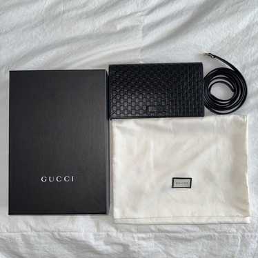 小物 OLD GUCCI Interlocking Micro GG Wallet GUCCI Wallet Vintage Gucci Authentic GG Monogram