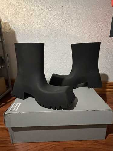 Balenciaga rubber trooper boots - Gem