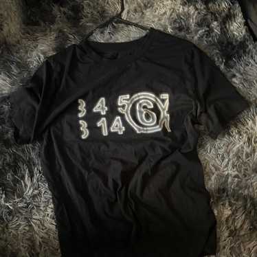 【値下げ可】MM6 MAISON MARGIELA/TEE MM6 Maison Margielaのホワイト グラフィックTシャツがセール中