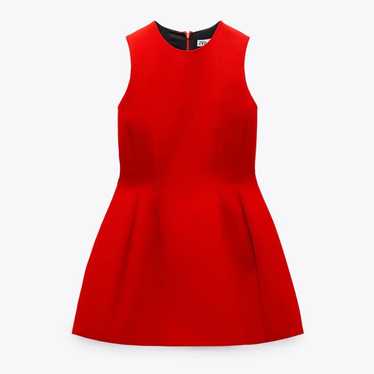 Zara voluminous short dress - Gem