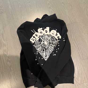sp5der 黒パーカー値下げ中 Sp5der OG Logo Hoodie Black - FW24 - JP