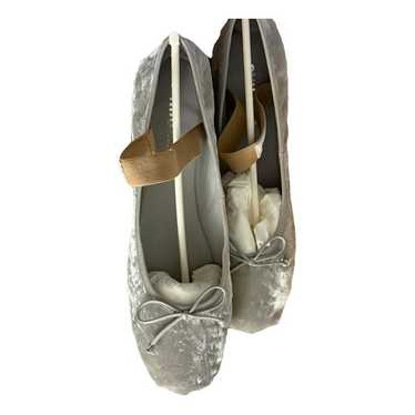 MIU MIU Velvet Ballet Flats バレエシューズ Miu miu velvet ballet - Gem