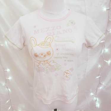 Mezzo piano pink tee - Gem
