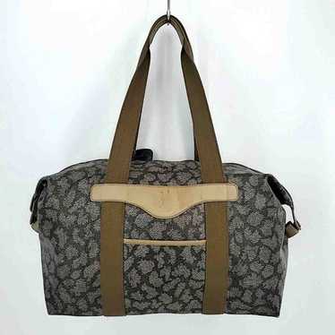 バッグ Yves Saint Laurent vintage boston bag Yves Saint Laurent Brown Leather YSL Logo Boston Bag Vintage