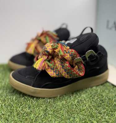 Lanvin black curb sneaker - Gem