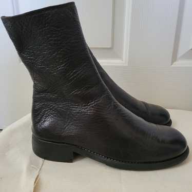 靴 lad musician suede front zip boots guidi lad musician suede front zip boots guidi