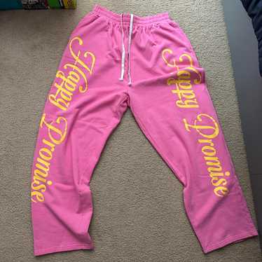 パンツ BALENCIAGA Fuchsia Velvet Joggers 1373054_00.png.png