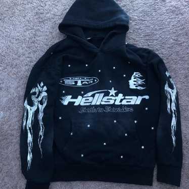 Black hellstar hoodie - Gem