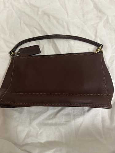 Vintage Coach ブラウン ハンドバッグ Coach | Bags | Coach Vintage Brown Leather Bleecker Demi Zip