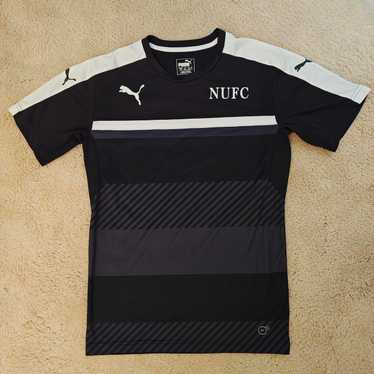Puma Newcastle United シャツ 黒白 2010 Newcastle United Home 10/11 Puma Football Shirts - SoccerBible