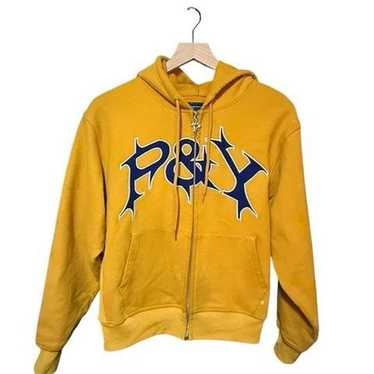 punkandyo zip hoodieイエロー ジップフーディー punkandyo zip hoodieイエロー ジップフーディーデッドストック