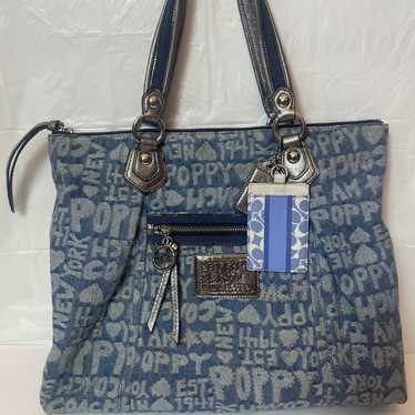 Coach denim poppy shoulder - Gem
