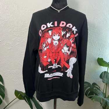 OMOCAT DOKI DOKI FUDANSHI スウェット トレーナー USED OMOCAT DOKI DOKI FUDANSHI L相当 スウェット トレーナー