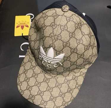 GUCCIとadidasのコラボハット GUCCI × adidas グッチ アディダス バケットハット レッド