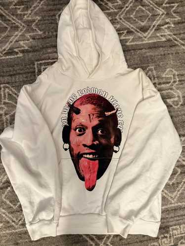Vlone Rodman Logo Hoodie White ヴィーローンロッドマンコラボ Vlone Rodman Logo Hoodie WhiteVlone Rodman Logo Hoodie White