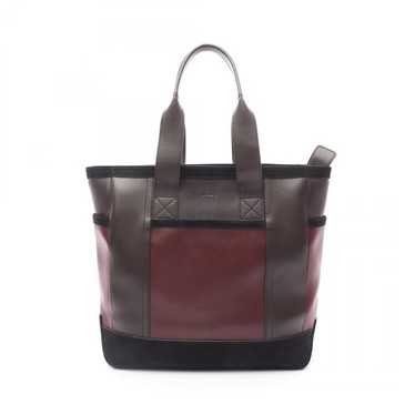 セール TOD'S XBWDBSR9200P3A3L04 SUEDE BAG MEDIUM TOD'S Shopping Medium leather-trimmed suede tote | NET-A-PORTER