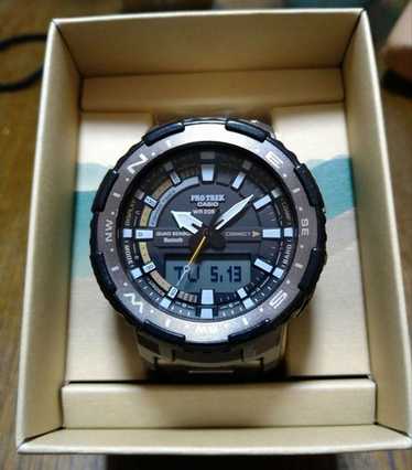 【未使用】CASIO【PRO TREK】TWIN SENSOR PRT-70B Casio Protrek Twin Sensor 90's Japan Vintage Pathfinder