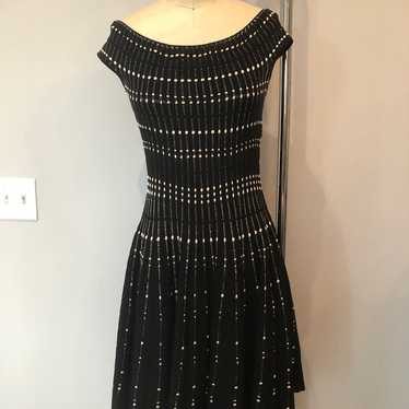 ワンピース alexander mcqueen KNITTED MINI DRESS (610719_Q1AL39004) Alexander Mcqueen Thorn Branches Knitted Mini Dress Multi