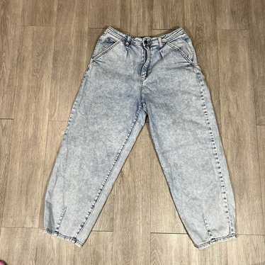 デニム・ジーパン All Seasons Parachute Vintage Washing Denim Pants Washed Gre Vintage jeans parachute denim - Gem