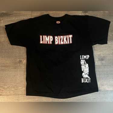 LIMP BIZKIT グラフィック Tシャツ ネイビー 2000年製 Limp Bizkit 90s グラフィックTシャツ Lサイズ 黒 - メルカリ