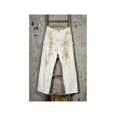 パンツ 90s GOODENOUGH Denim Painter Pants S GOOD '90S CARPENTER JEANS | CLOUD WHITE - GOOD AMERICAN