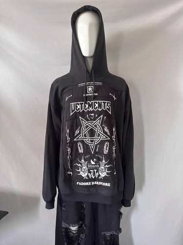Vetements patchwork hoodie - Gem