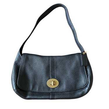 バッグ Old Coach Ergo Black hand bag Coach ergo flap black - Gem