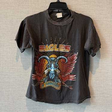 Eagles THE LONG RUN TOUR 79 Tシャツ The Eagles Vintage T Shirt 1979 The Long Run Men's Small