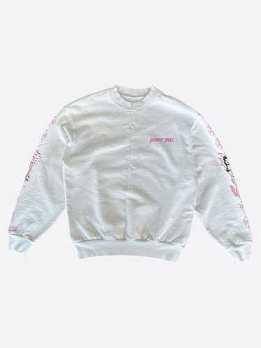 【CHROME HEARTS】DEADLY DOLL VINE HEART CREWNECK Chrome Hearts Deadly Doll Vine Heart Logo Sweatshirt - SRM
