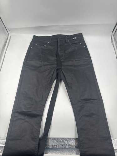 Rick Owens DRKSHDW Detoroit Cut BLACK WAX ジーンズ Rick Owens Drkshdw Black Waxed Jeans Detroit Cut Size 29