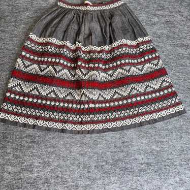 スカート vintage Guatemala hand stitch skirt Guatemala Full Skirt - Etsy