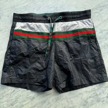 gucci vintage スイムパンツ GUCCI 紳士 スイムウエア 80年代 ヴィンテージ イージーパンツ
