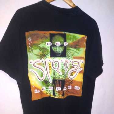 「vintage」 1996年デフ・レパード DefLeppardバンドTシャツ Def Leppard バンドTシャツ デフ・レパード Tribal Skull