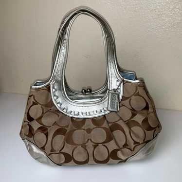 バッグ Coach Ergo Pleated Frame Satchelbag Coach Ergo Pleated Frame Satchel Bag