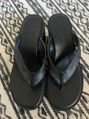 必見★【COACH】ウェッジ フリップ フロップ サンダル COACH® | Sculpted C Platform Flip Flop
