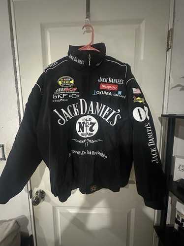Jack Daniel's ナスカー レーシングジャケット ブラック Jack Daniels JH Design NASCAR Racing jacket size XXL | eBay