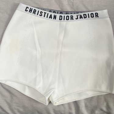 Christian Dior★素敵！Red/White High Rise Shorts Red Risen High Rise Distressed Shorts · Filly Flair