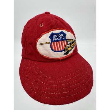 ビンテージ UNION PACIFIC キャップ トラッカーキャップ 帽子 古着 Union pacific hat cap - Gem