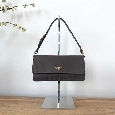 vintage prada nylon shoulder bag - Gem