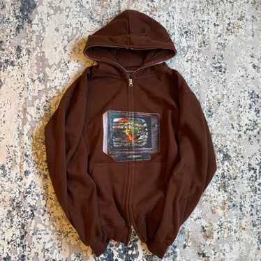 【関税込み】VETEMENTS ブラック Crystal Paris フーディ VETEMENTS】ブラック Crystal Paris フーディ (VETEMENTS
