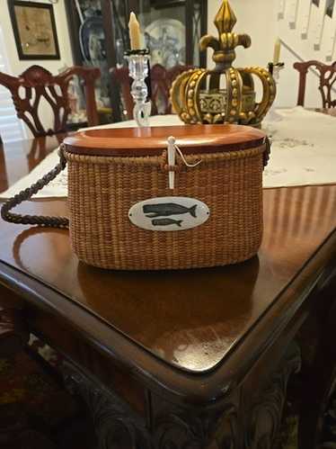 BIG NANTUCKET ウーヴンレザーバスケットバッグ Ф CATEGORY Nantucket Basket Online Boutique | Flo