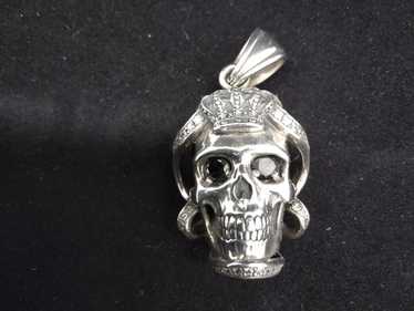Justin Davis NATURAL skull ネックレス 40cm TINY HOLLOW SKULL ネックレス | ジャスティン デイビス（JUSTIN