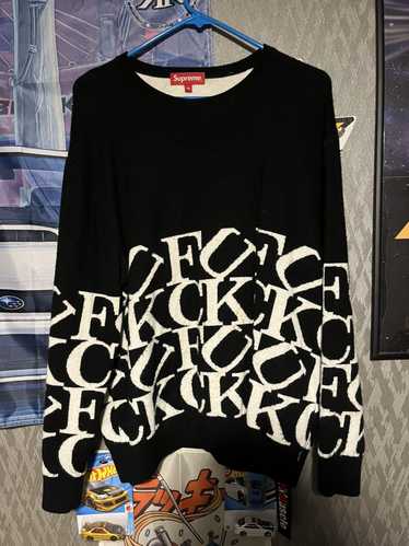 Supreme supreme fuck sweater - Gem